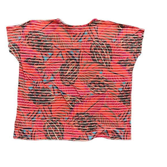 Oversize French connection tropical t-shirt - Picture 2 of 3